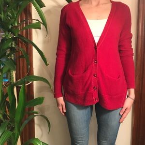 Red Cardigan